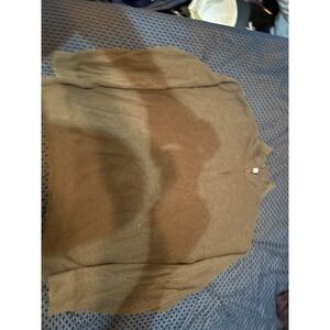 Polo Golf 1/4 Zip Pullover Sweater Mens Sz XL Brown